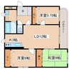 ＭＡＩＳＯＮグランメール 3LDKの間取り
