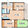 ＭＡＩＳＯＮグランメール 3LDKの間取り