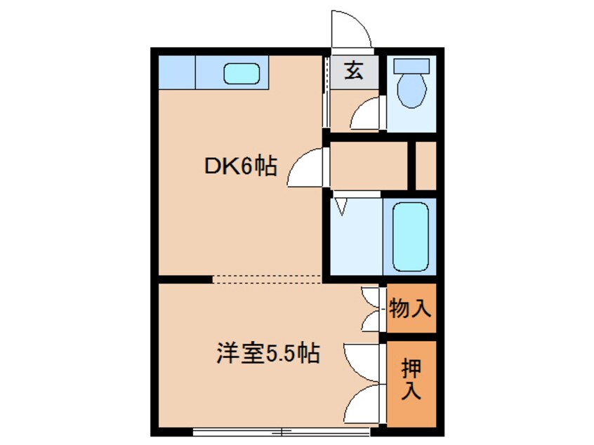 間取図 ＩＧＡ旭９２４