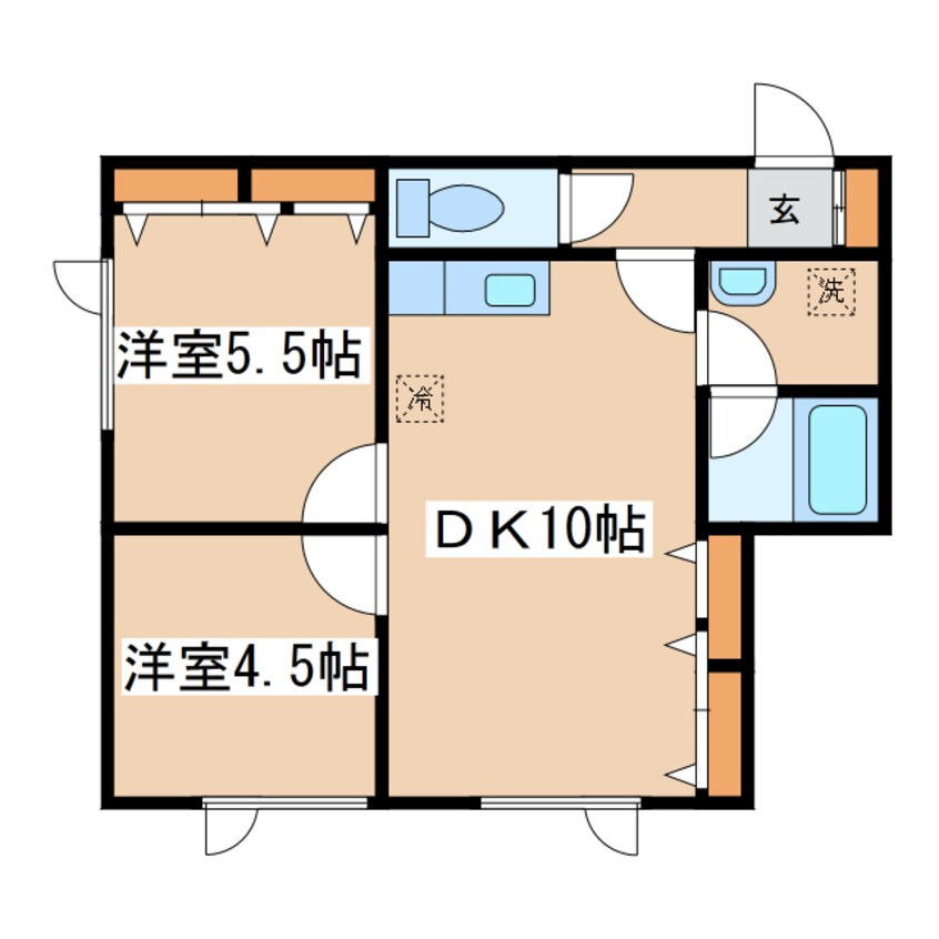 間取図 カナディアン１９９９