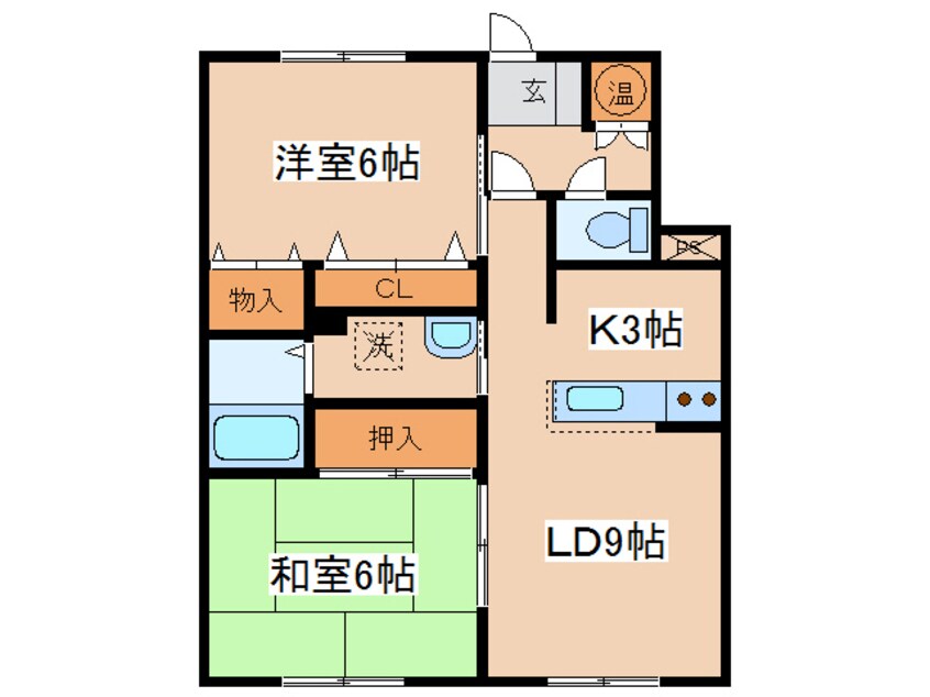 間取図 レジデンス寿