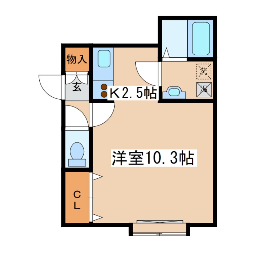 間取図 フルールエンブレーマ