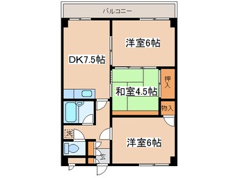 間取図 ハイツテクノス