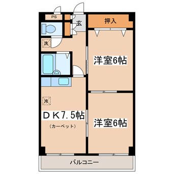 間取図 ハイツテクノス