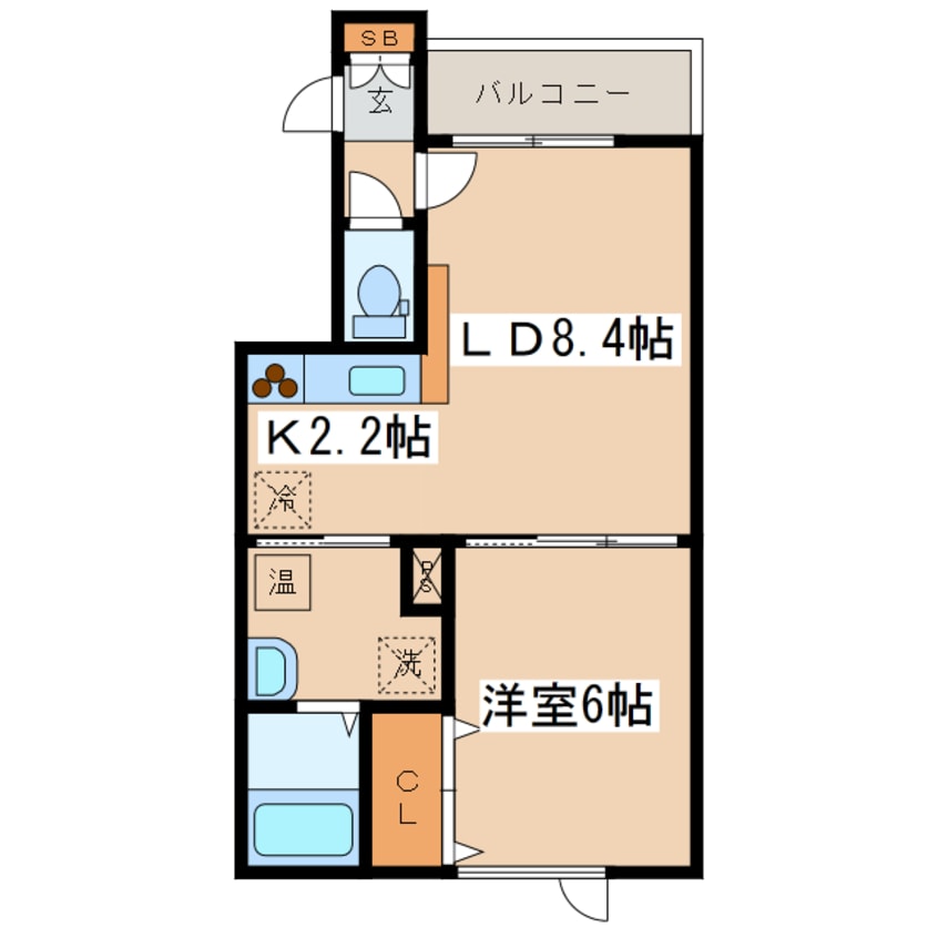 間取図 アクアガーデン