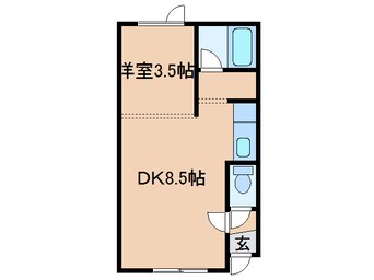 間取図 パークサイドＶ