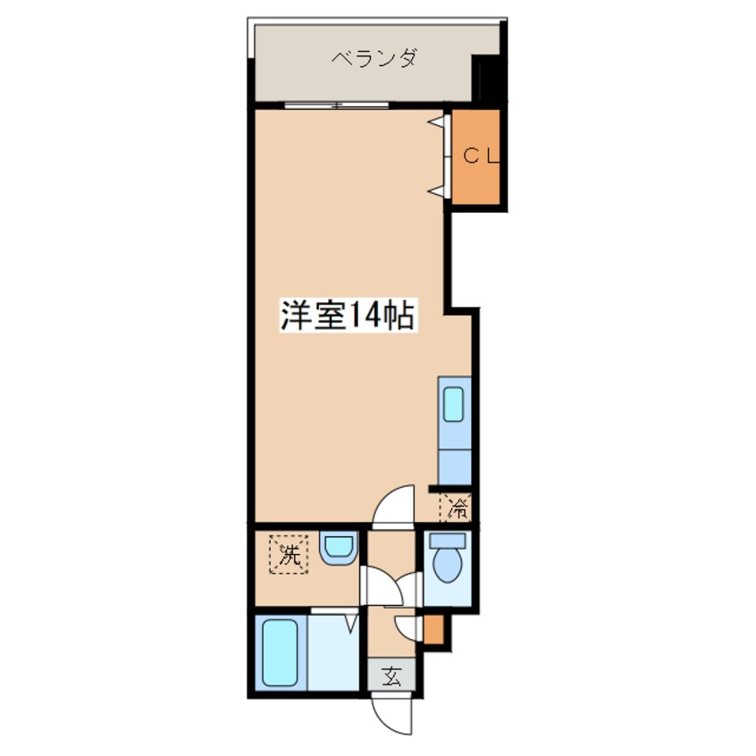 間取図 ノースコート新橋