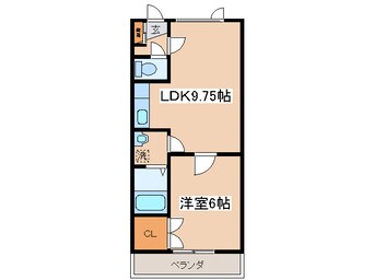 間取図 メゾンプティパラディ