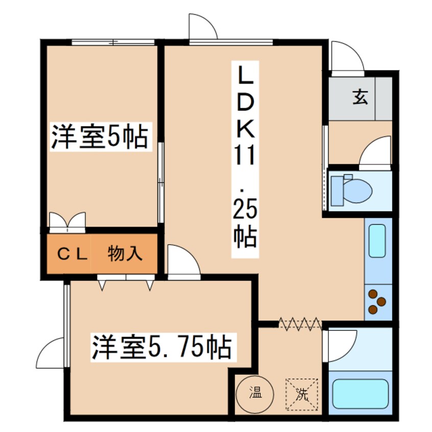 間取図 エコハウス幸