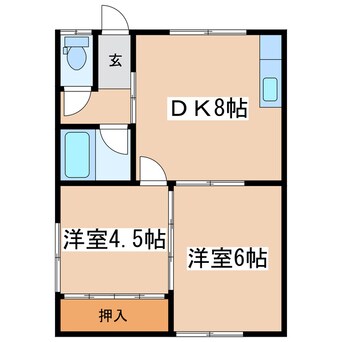 間取図 平安ハイツ