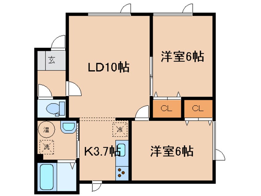 間取図 はまなす館