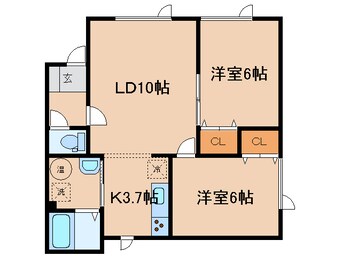 間取図 はまなす館