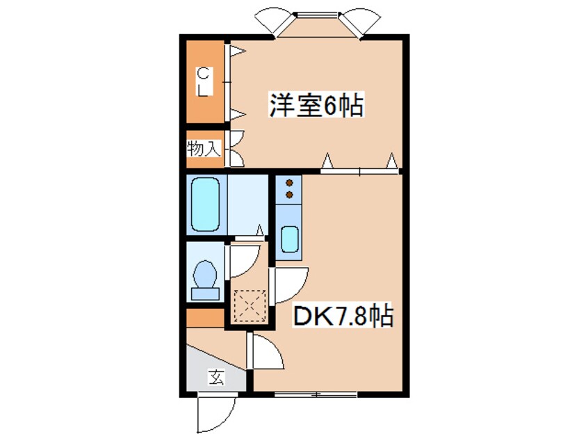 間取図 インペリアル花園