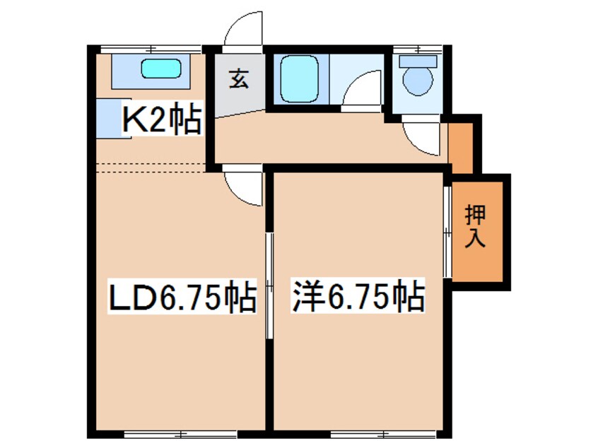 間取図 対馬マンション