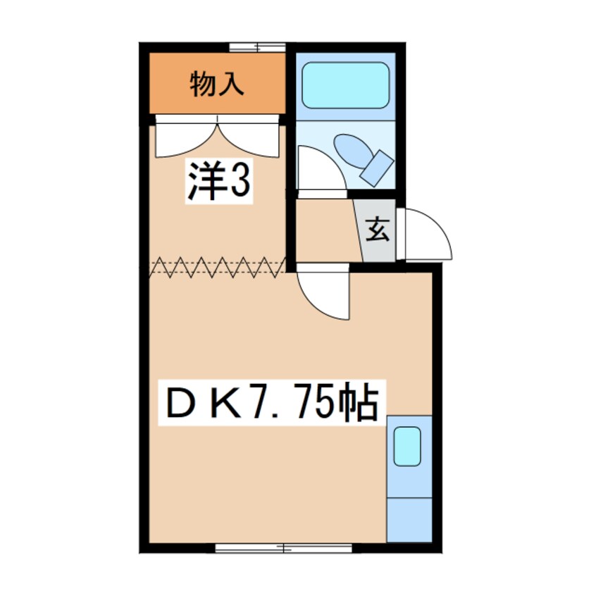 間取図 パークサイドＡ