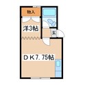 パークサイドＡの間取図