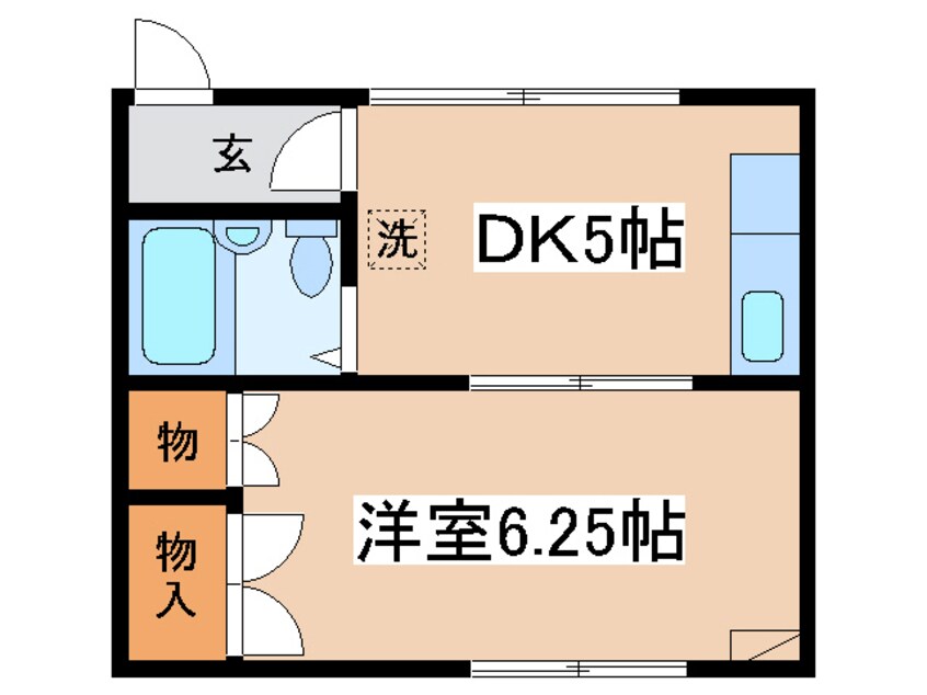 間取図 ローズハウス