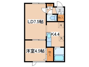 間取図 ヴォーンリッヒ緑ヶ岡