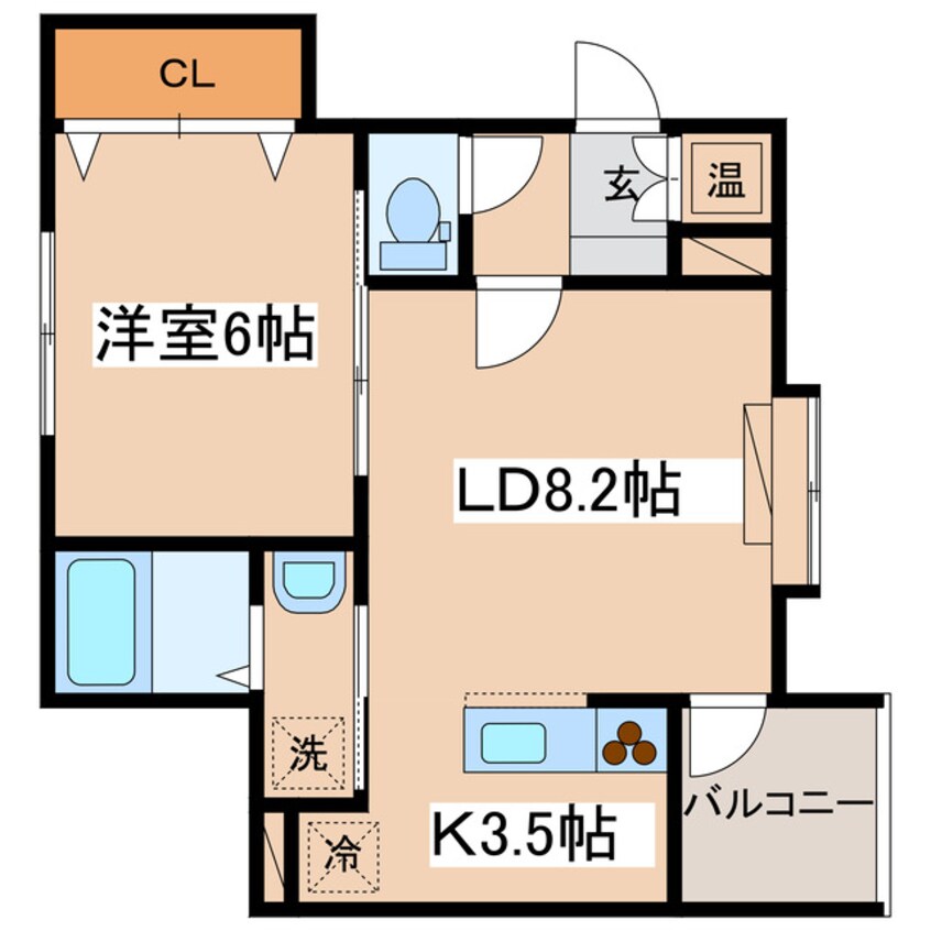 間取図 グレンツェントディーア