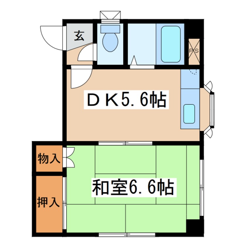 間取図 メゾン佐々木