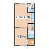 FUNNY　PLACE 1LDKの間取り