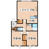STELLA（ステラ） 2LDKの間取り