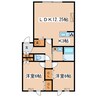 STELLA（ステラ） 2LDKの間取り