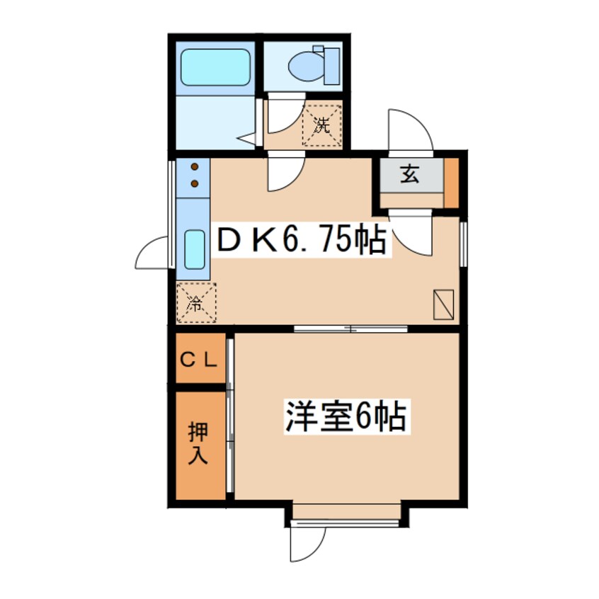 間取図 ラフィーネ花園