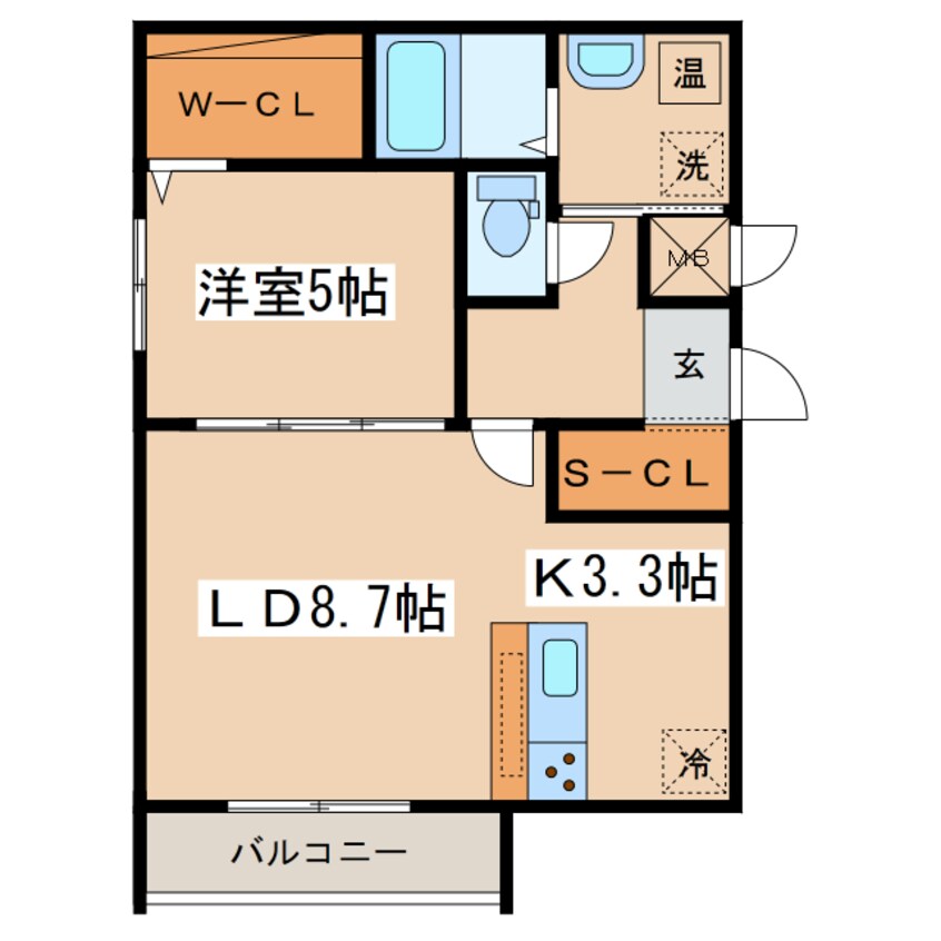 間取図 アラモード