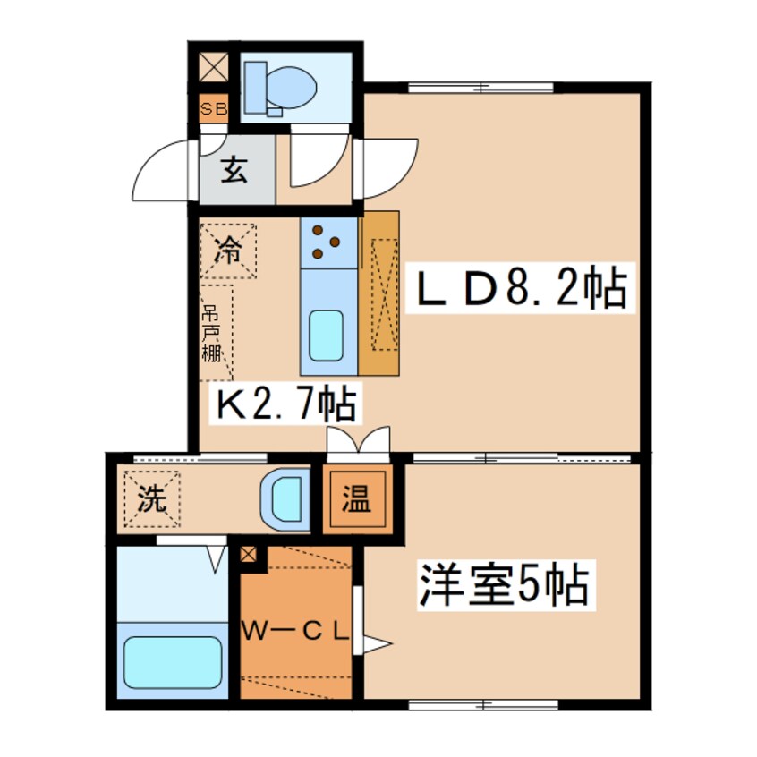 間取図 Regulus（レグルス）