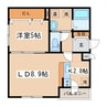 フィッツロヴィア 1LDKの間取り