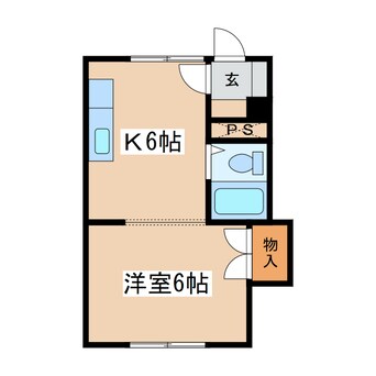 間取図 コーポラスミミ