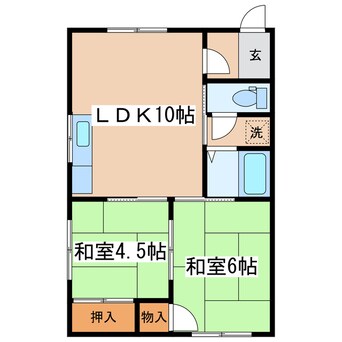 間取図 石川マンション