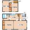 川端町6-24貸家 3LDKの間取り