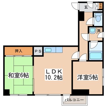 間取図 三共ユタカビル