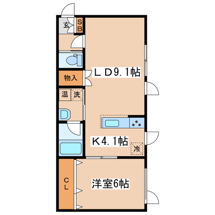 間取図 GRAND LINE（グランドライン）