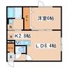グランレゼルバ 1LDKの間取り