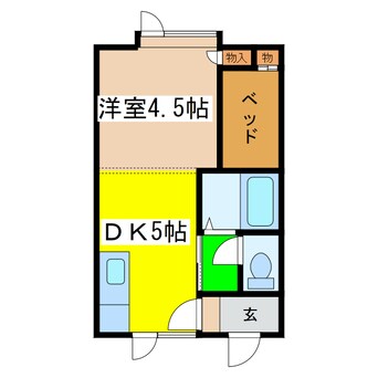 間取図 インペリアル芦野