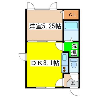 間取図 丸松マンションＣ