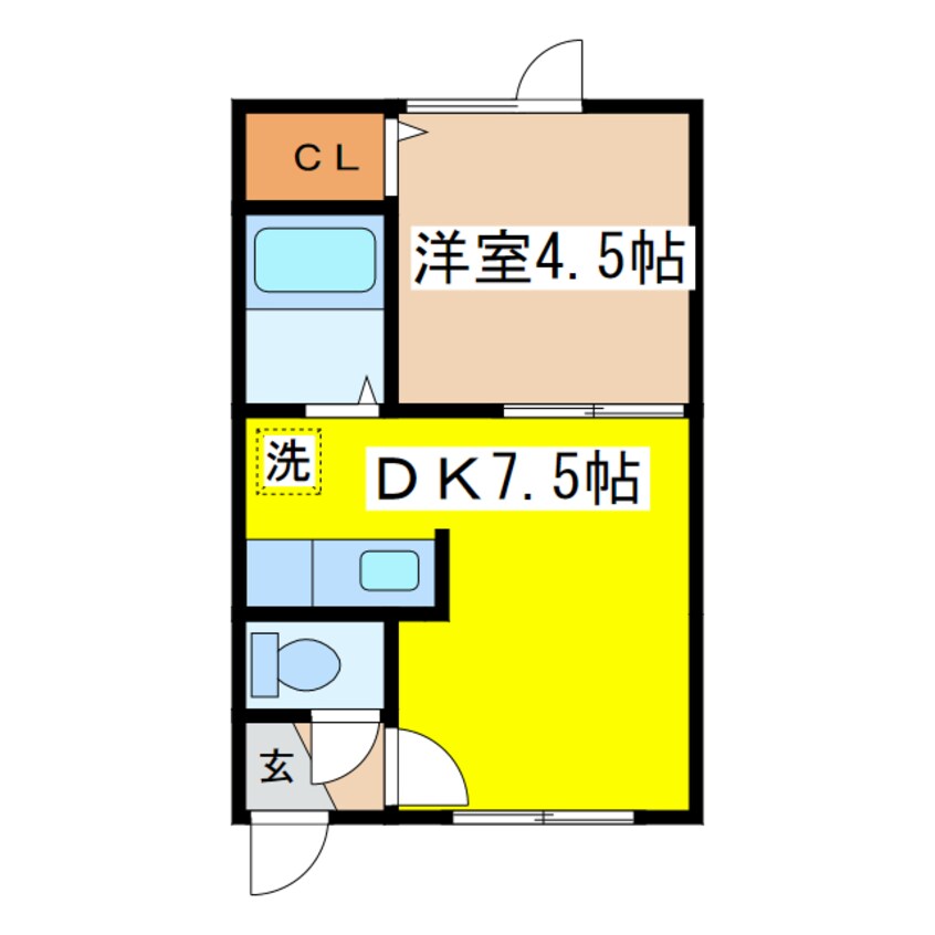 間取図 アーバンエスパルス