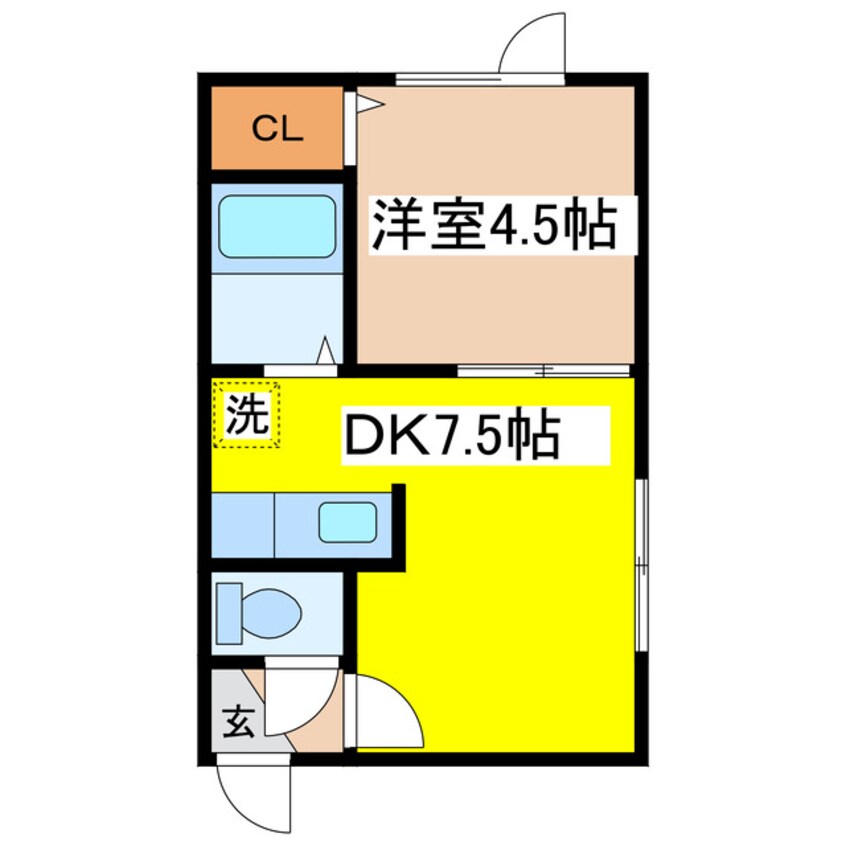 間取図 アーバンエスパルス