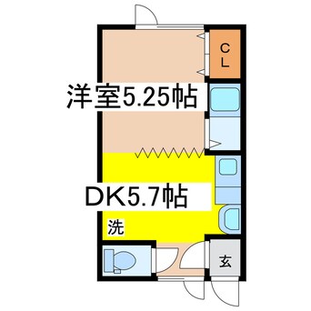 間取図 パールコートＪｕＪｕ