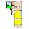 ＳＯＭ３ 1DKの間取り