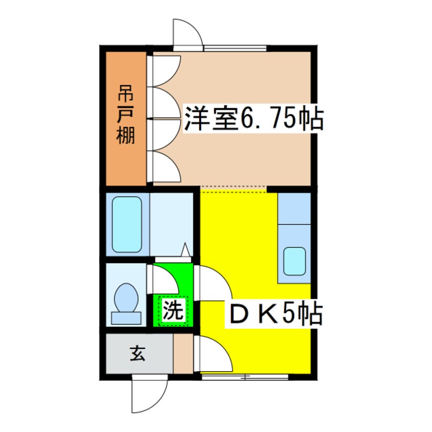 間取図 ハートカクテル