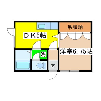 間取図 ハートカクテル