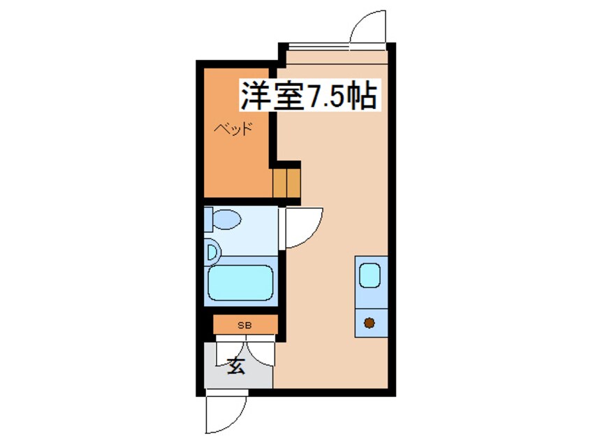 間取図 コーポサブリナ