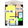 セフィーラ光陽 1LDKの間取り