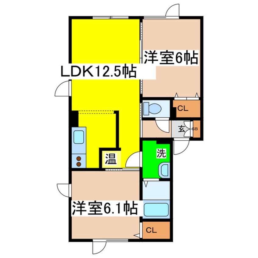 間取図 ポラリス