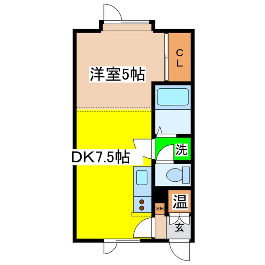 間取図 メゾンシャリテ