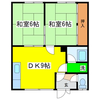 間取図 広沢ハイツ